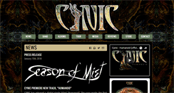 Desktop Screenshot of cyniconline.com